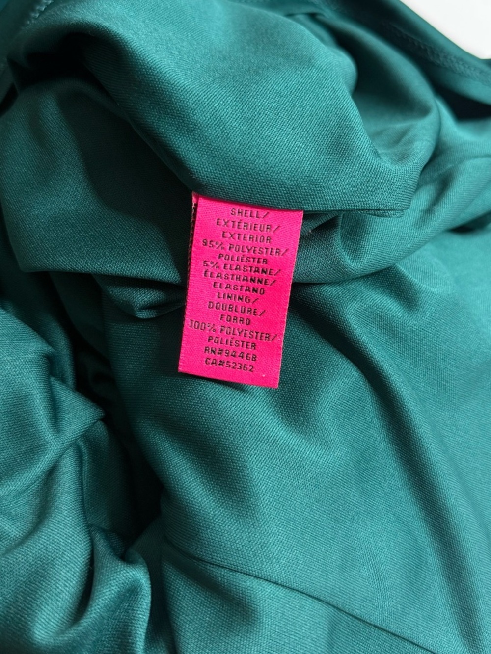 NEW Betsey Johnson V-Neck Sheath Dress Emerald Green Sz 4 - Picture 9 of 12